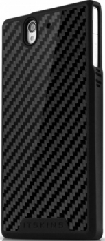 Чехол для Sony Xperia Z ITSKINS Atom Sheen Carbon Black Чехол для Sony Xperia Z ITSKINS Atom Sheen Carbon Black